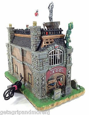Lemax Spooky Town Halloween Village Set - Transylvania Zoo Monsters Costume & Decorations for Halloween Party, Home Display & Collectibles