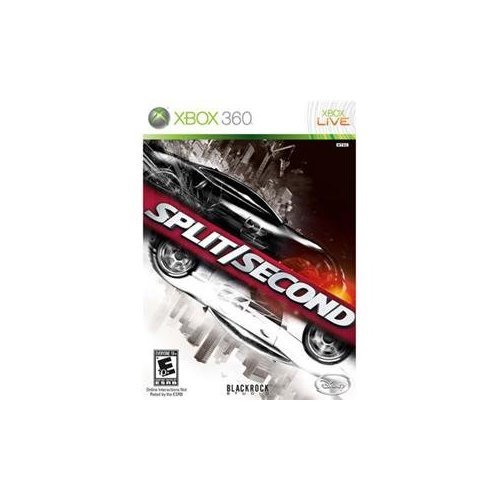 Split Second X360 - High-Speed Racing Video Game for Xbox 360 | Action-Packed Arcade Driving Experience | Perfect for Multiplayer & Solo Gaming Nights