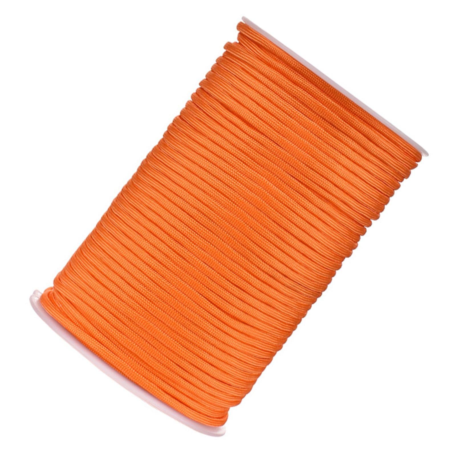 Almencla 328 ft Paracord 550 - 9 Strand Parachute Cord for Bracelets, Camping, Tents, Awnings, Gazebos & Hammocks - Heavy Duty Survival Rope for Outdoor Adventures & Emergency Preparedness