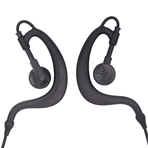Motorola Walkie Talkie Headset with Big Mic & PTT for Construction & Security