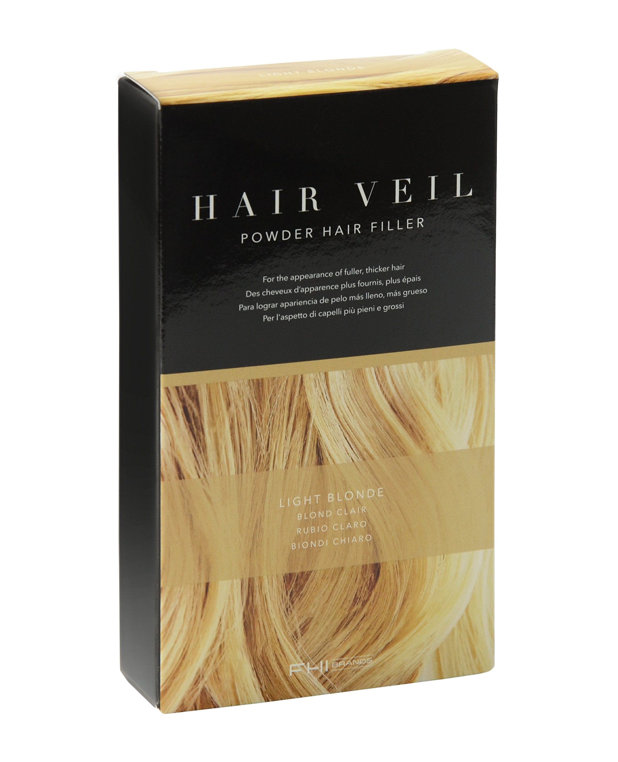FHI Heat Hair Veil Powder - Volumizing Hair Filler for Fuller, Thicker & Healthier Looking Hair | Instant Root Coverage & Styling Solution for Thin Hair - Perfect for Daily Use & Special Occasions