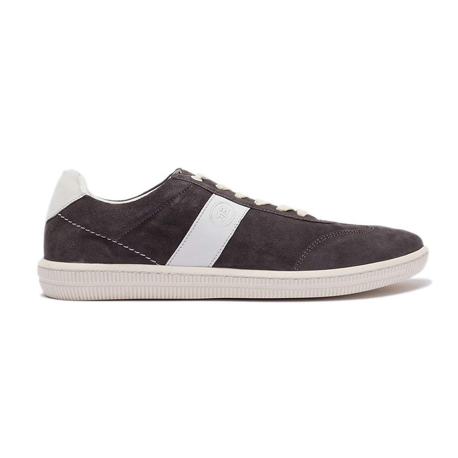 Men's Stylish Lightweight Suede Sneakers - Casual Low Top Mix Material Design, Breathable Textile Lining, Durable Non-Slip White Rubber Outsole - Perfect for Everyday Wear and Urban Adventures