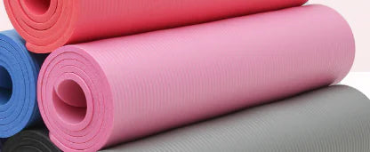 Extra Wide Non-Slip Yoga Mat for Home Workouts - Premium Exercise Mat for Pilates, Stretching & Floor Workouts - Ideal for Home Gym, Studio & Fitness Enthusiasts