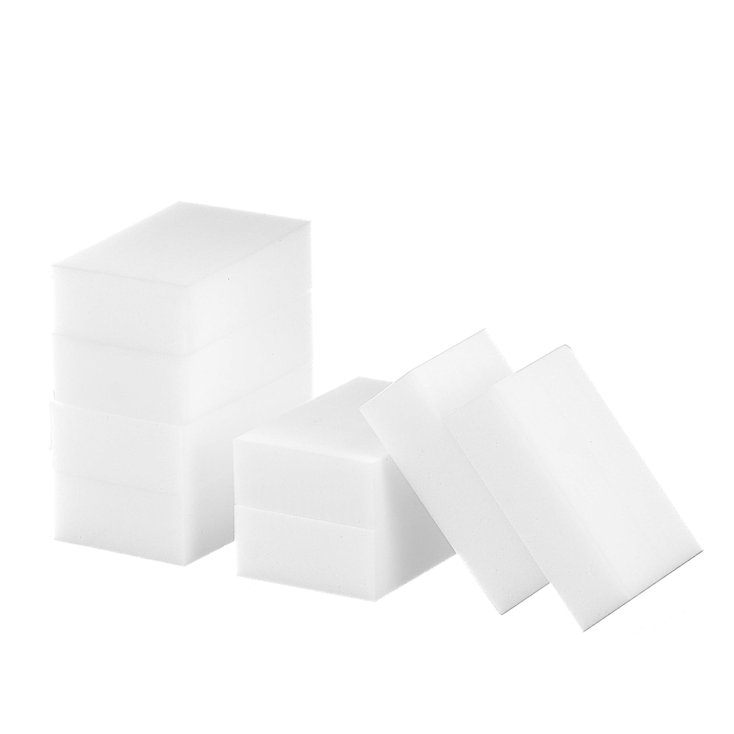 **8-Pack Superior Magic Eraser Sponges - Heavy Duty Cleaning Sponge for Floors, Walls, Furniture - Removes Scuff Marks, Dirt & Tough Stains - Perfect for Kitchen, Bathroom & Home Deep Cleaning**