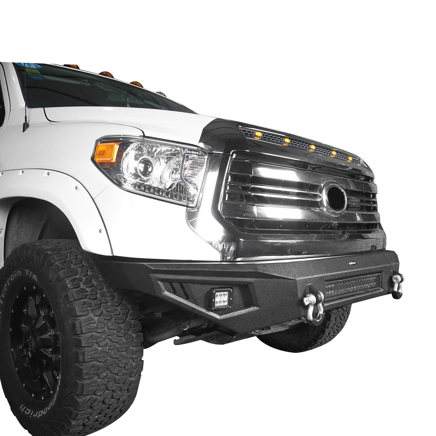 14-21 Toyota Tundra Full Width Front & Rear Bumper Combo Set - Heavy Duty Off-Road Protection for Truck Adventures