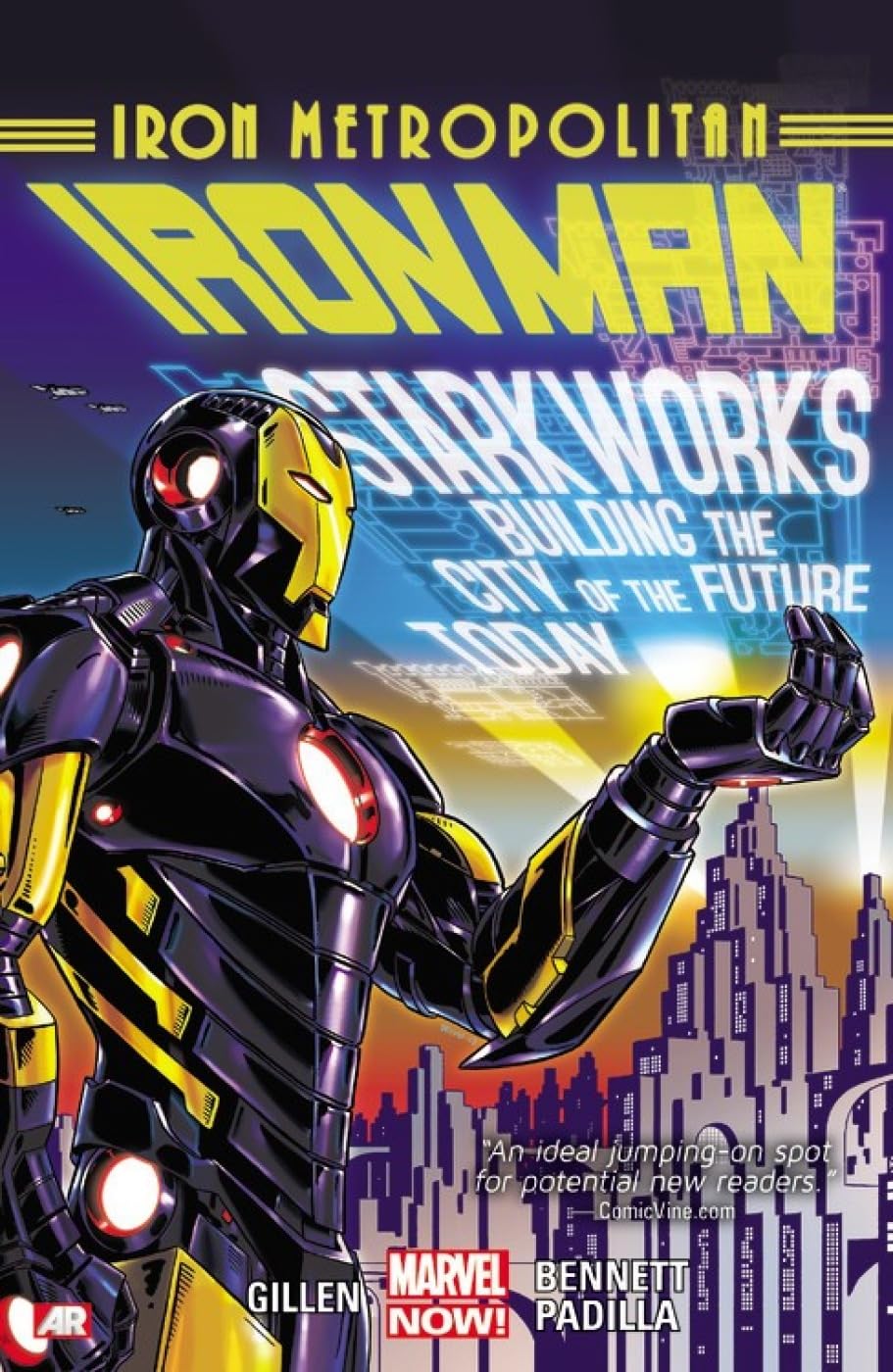 Iron Man 4: Iron Metropolitan - Marvel Now! Comic Book | Superhero Action Adventure Story | Perfect for Marvel Fans & Comic Collectors | Great for Gifts, Reading, and Display