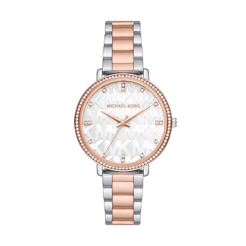 Silver Tone and Rose Gold Tone