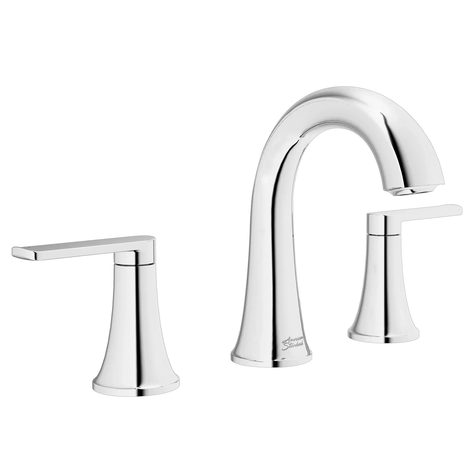8 Inch Widespread 2-Handle Bathroom Faucet - 1.2 GPM Water-Saving Design with Lever Handle for Sink Vanity & Powder Room Installation