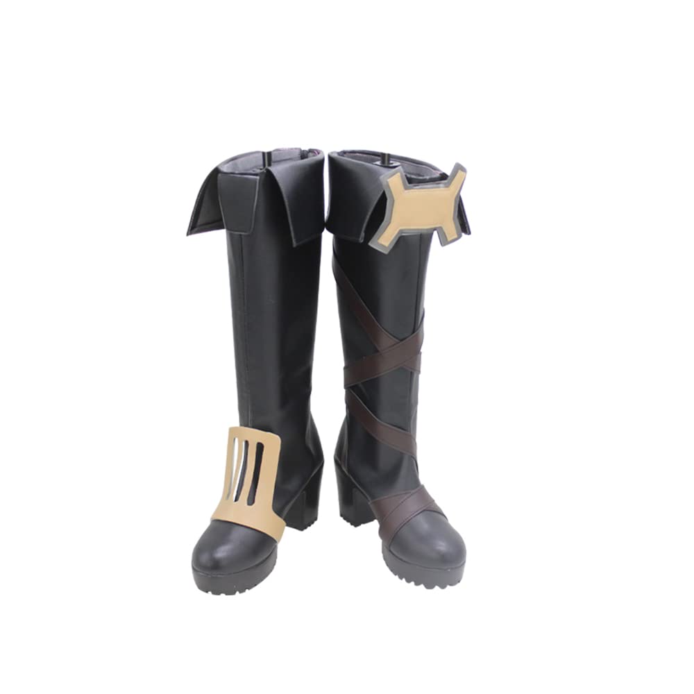 Arcane Vi Cosplay Shoes - League of Legends LOL Halloween Costume Boots for Cosplay Party, Carnival & Gaming Conventions - Perfect Gift for Game Fans (Great for Cosplay Events, Halloween Parties & Comic Conventions)