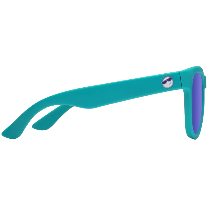 Classic (8-12) Totally Teal Polarized Purple Sunglasses - UV Protection & Fashion Eyewear for Women & Men | Perfect for Beach, Driving & Outdoor Activities