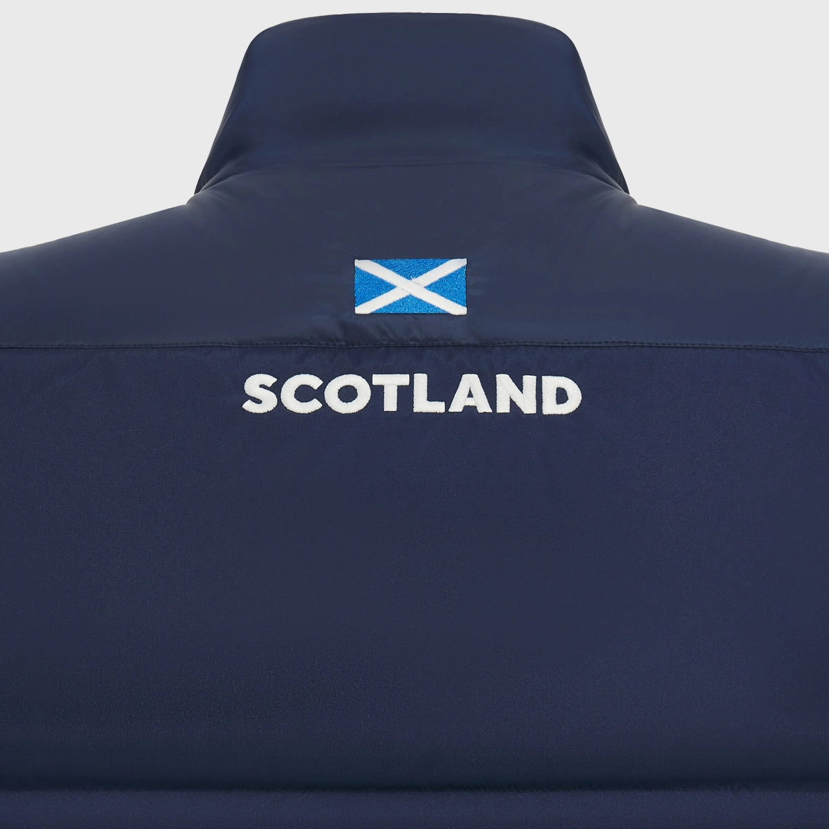 Scotland Rugby Macron Gilet Vest - Navy Blue Training & Match Wear for Rugby Fans & Players