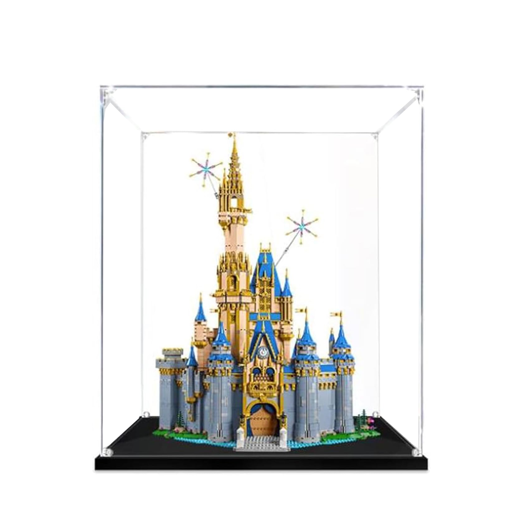 **Lego Disney Castle 43222 Display Case - Dustproof & UV Protection, Custom Fit Showcase for Lego Collectors, Transparent 3mm Acrylic (85x65x40cm) - Perfect for Home Decoration & Gift for Lego Lovers**