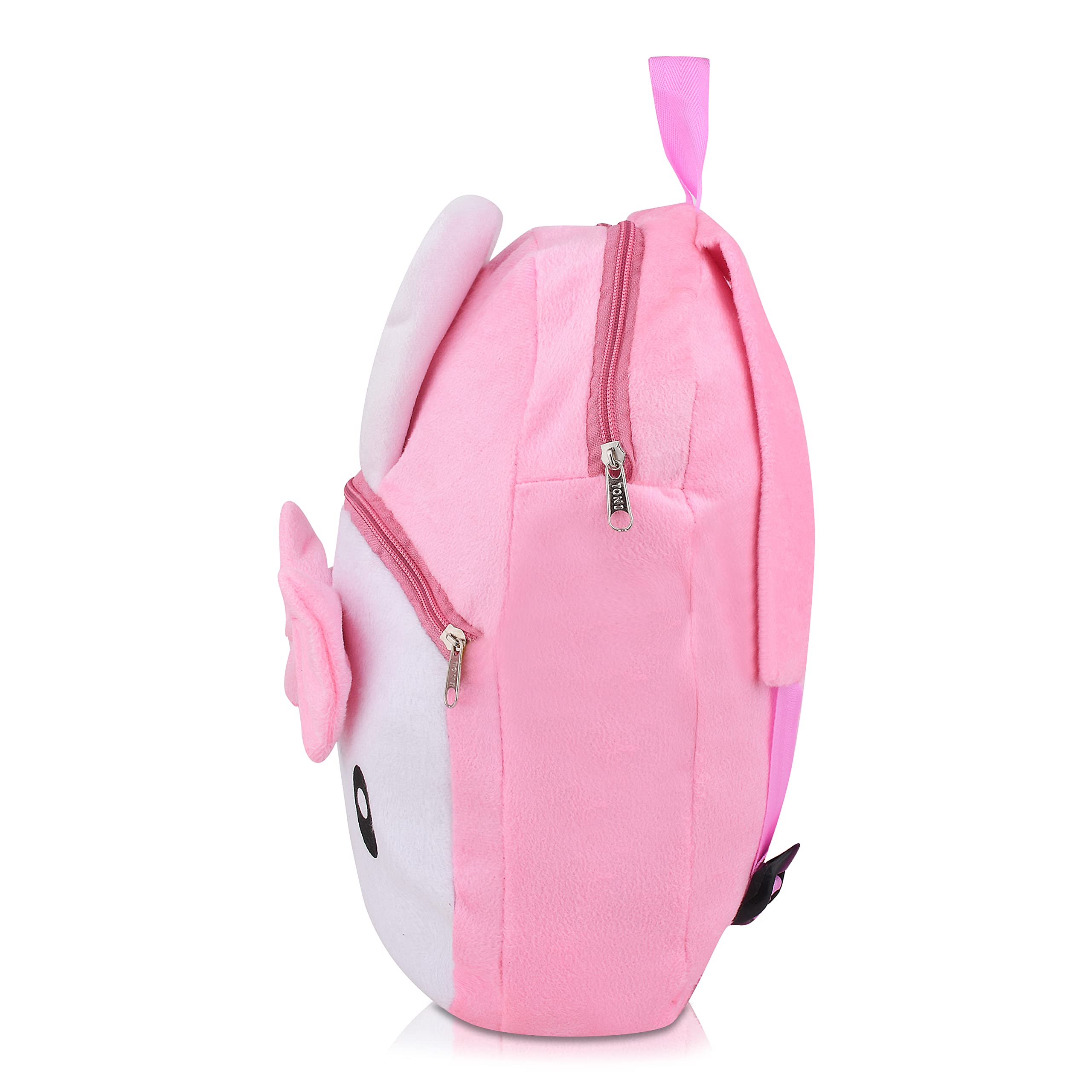 SMARTOTS Cartoon Soft Toy Backpack for Kids - Cute School Bag for Boys & Girls, Lightweight & Durable, Perfect for Nursery, UKG, LKG Students - Ideal Birthday Gift & Daily Use for School, Travel & Playtime