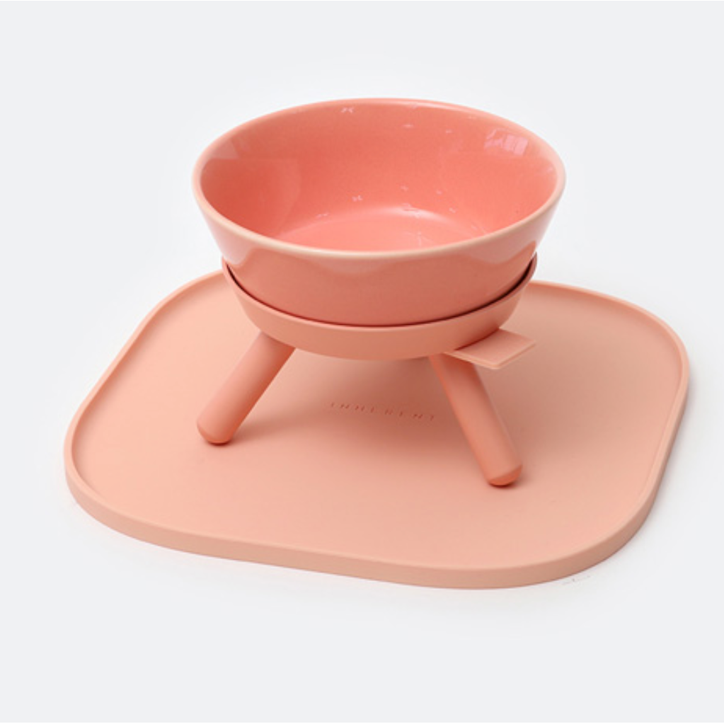 Oreo Short Table Medium Bowl - Pink Ceramic Serving Bowl for Desserts, Snacks, and Ice Cream | Perfect for Parties, Home Dining, and Kitchen Decor