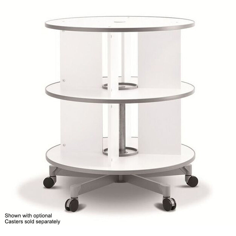 2 Tier UniSpin Carousel - Spinning Display Stand for Cupcakes, Desserts & Party Snacks - Perfect for Bakeries, Events & Home Decor