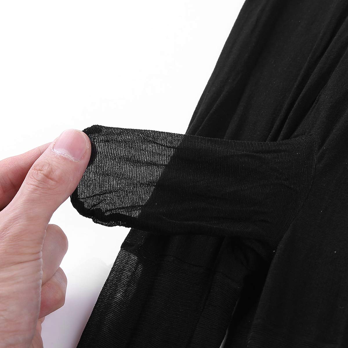 FEESHOW Men's Ultra-Thin Mesh Sheer Tights - Full Body See-Through Pantyhose for Dance, Cosplay & Fashion Outfits