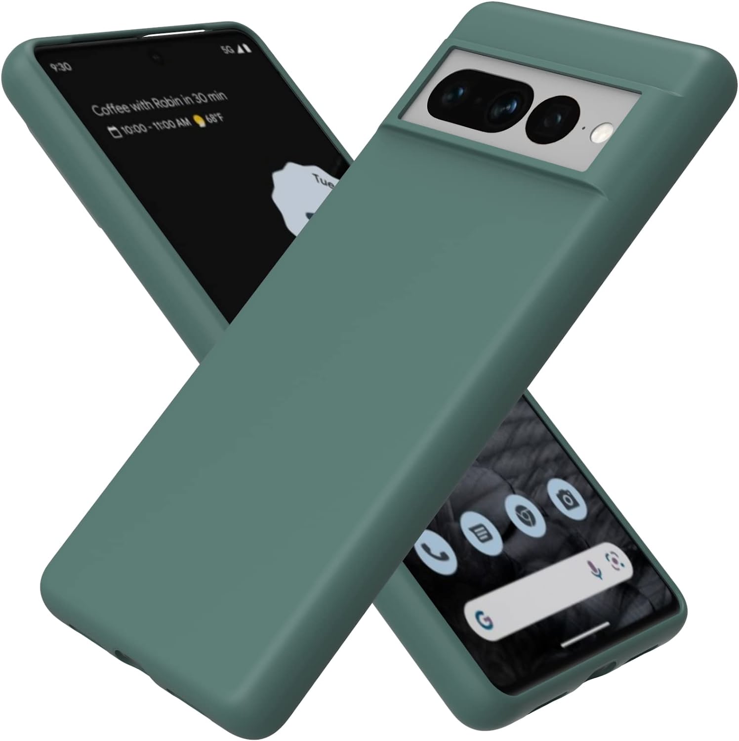 Google Pixel 7 Pro Case - Shockproof Full Body Protection, Slim Fit Cover with Raised Edges for Screen & Camera Protection - Perfect for Outdoor Activities, Travel & Daily Use
