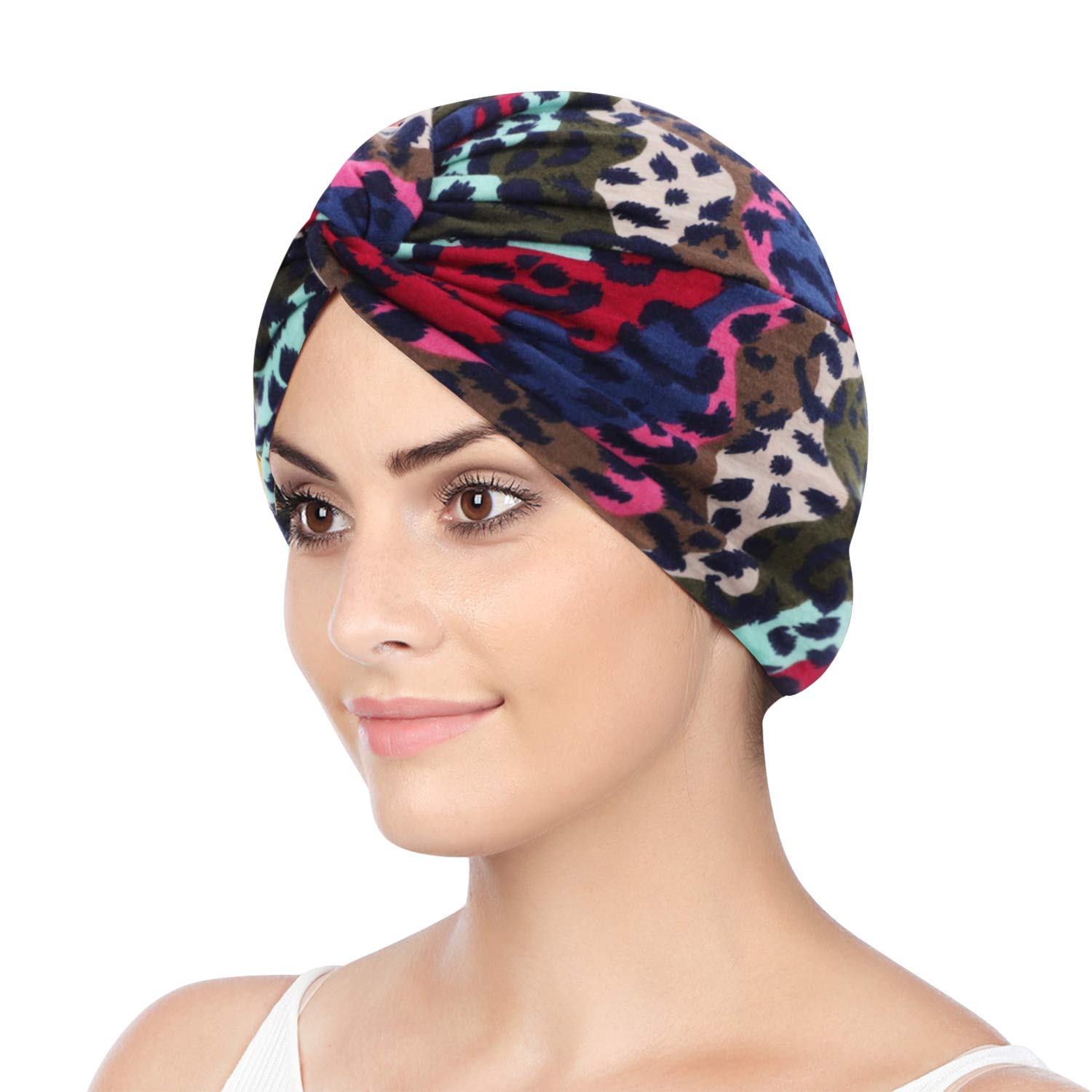 Islamic Turban Head Wrap for Women - Modest Muslim Headscarf, Bonnet & Bandana in Army Green - Perfect for Prayer, Daily Wear & Fashion Accessories