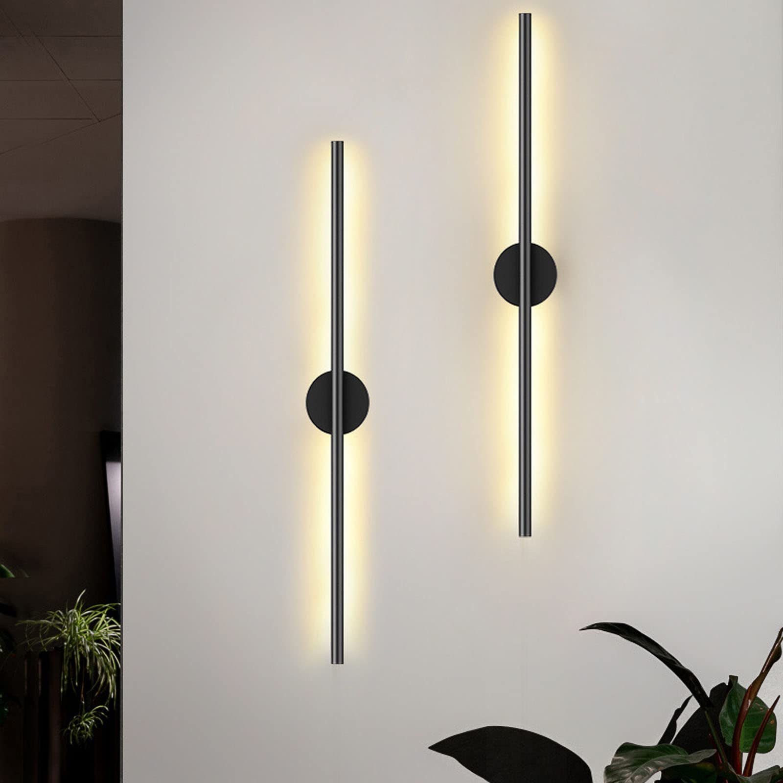 Modern Linear LED Wall Sconce - 39.3
