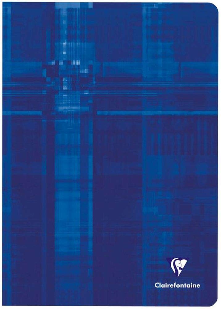 Clairefontaine Notebook 21x29.7 cm (A4 Size) - 96 Pages/48 Sheets, College Ruled, Premium Quality Paper, Assorted Colors (No. 63161C) - Perfect for School, Office, Journaling & Note Taking