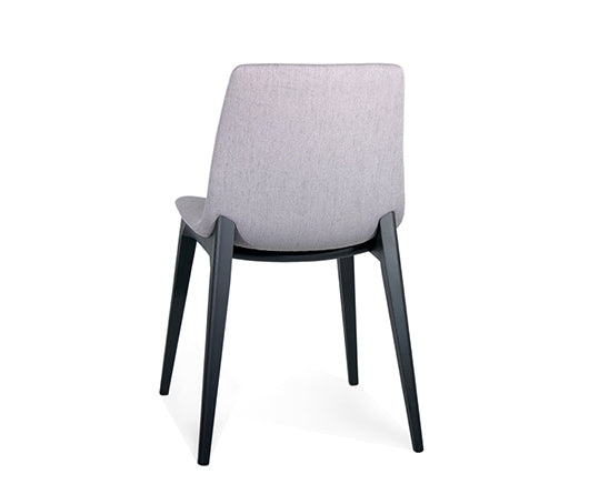 BUSETTO Italian Made S062 Dining Chairs & S061A Armchair Set - Premium Leather Upholstered Modern Dining Room Furniture for Home & Restaurant Use