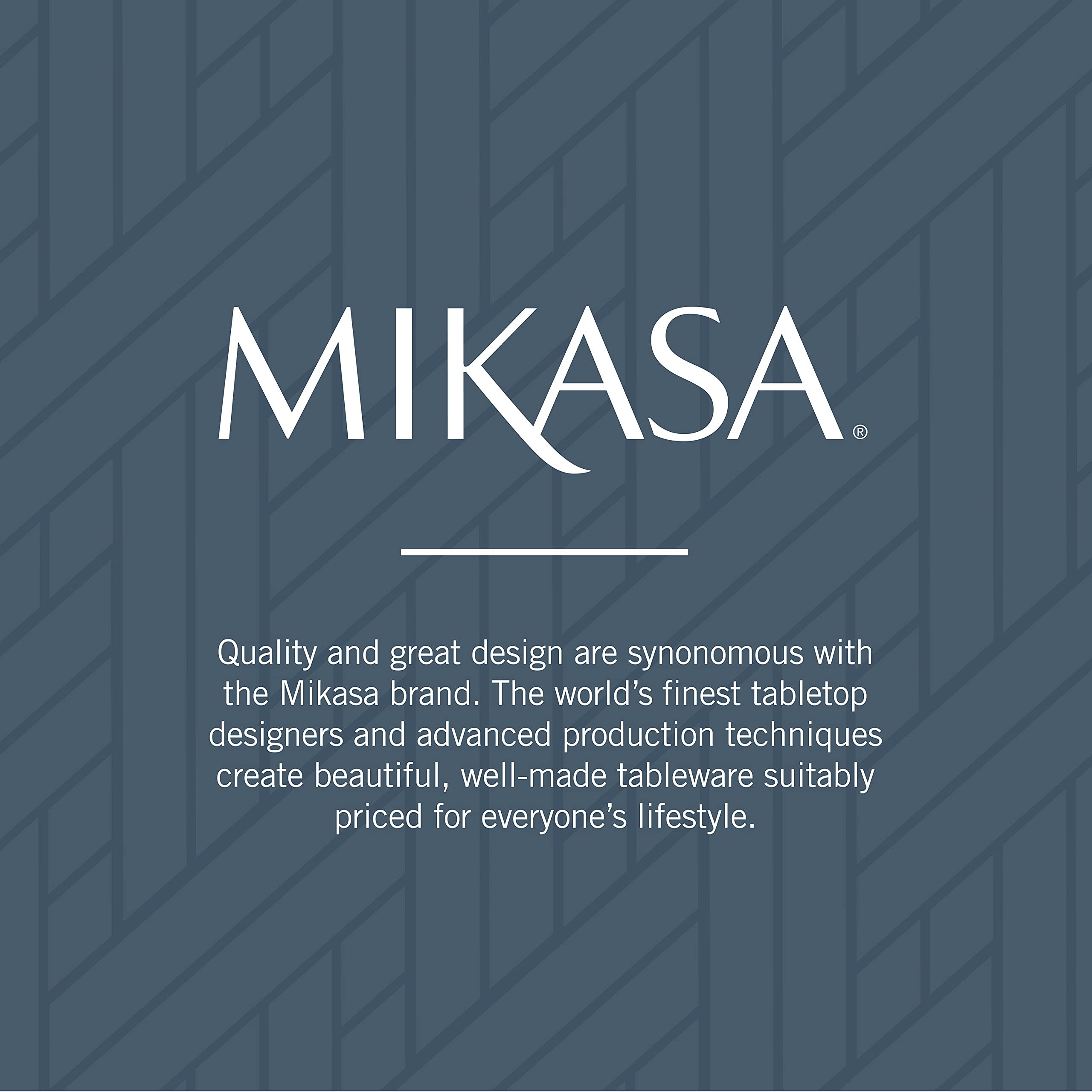 Premium Mikasa Harmony 65-Piece 18/10 Stainless Steel Flatware Set for 12 - Elegant Silverware with Serving Utensils for Fine Dining, Weddings & Holiday Entertaining