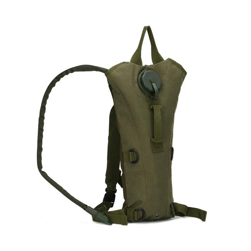 ELEOPTION 3L Hydration Backpack with Water Bladder - Lightweight Tactical Backpack for Hiking, Running, Climbing & Outdoor Adventures - Water Resistant Daypack for Men & Women - Perfect for Camping, Trekking and Survival Gear