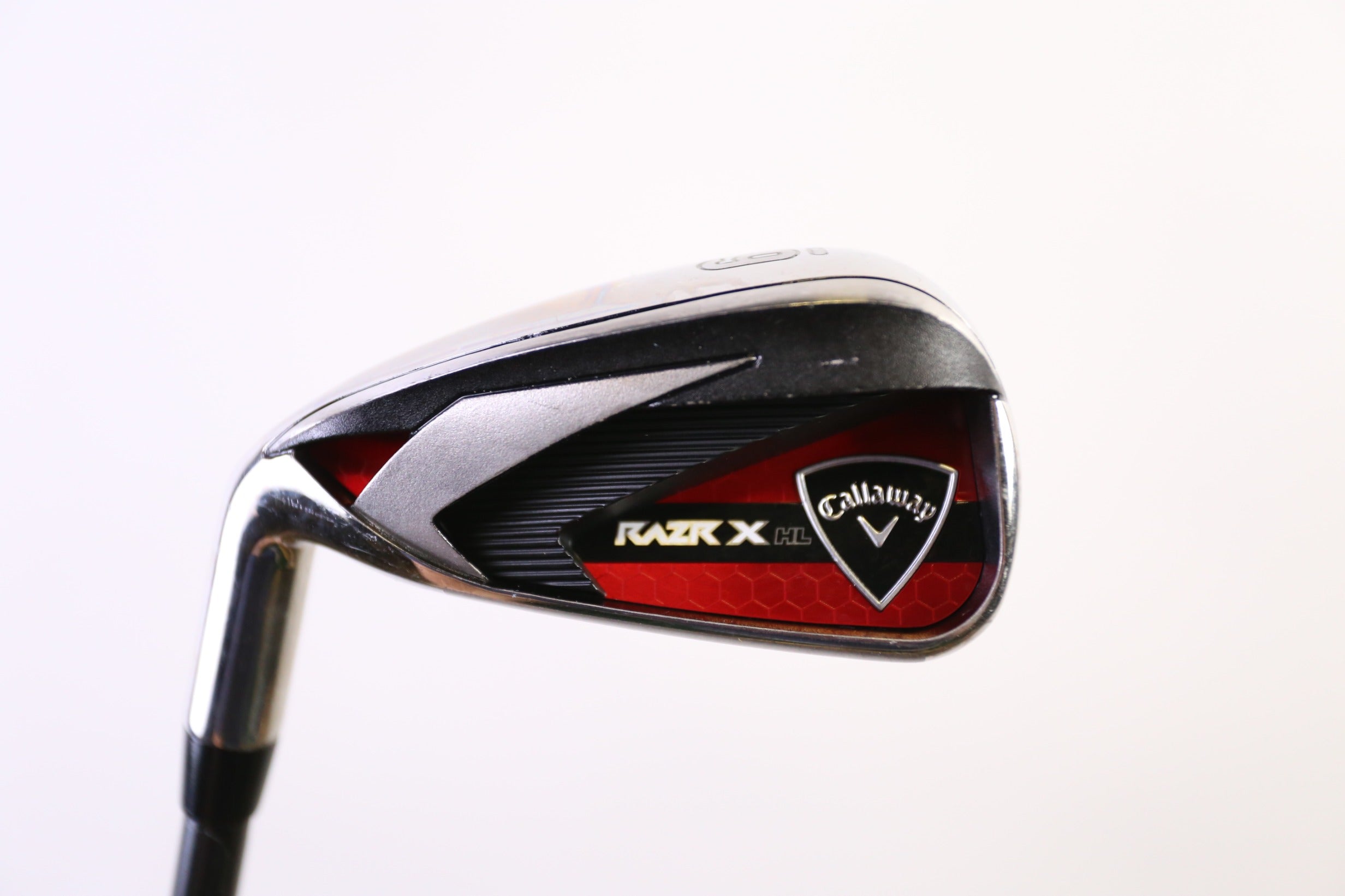 Used Callaway RAZR X HL 6 Iron Left Handed Stiff Flex Golf Club - Perfect for Left-Handed Golfers Seeking Distance & Forgiveness on the Fairway
