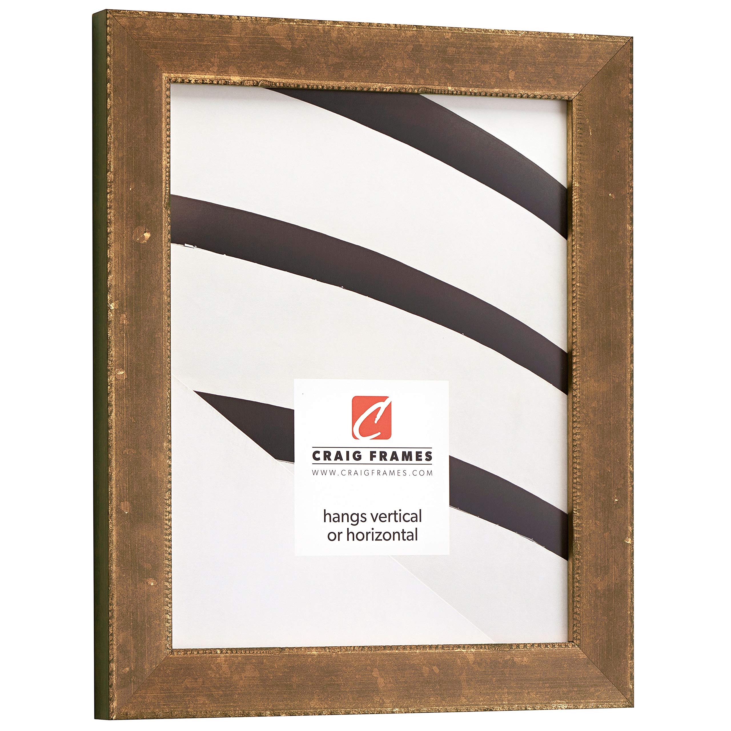 Craig Frames Patina 125 Picture Frame - 20 x 24 Inch Distressed Copper & Black Finish - Perfect for Wall Art, Family Photos & Home Decor