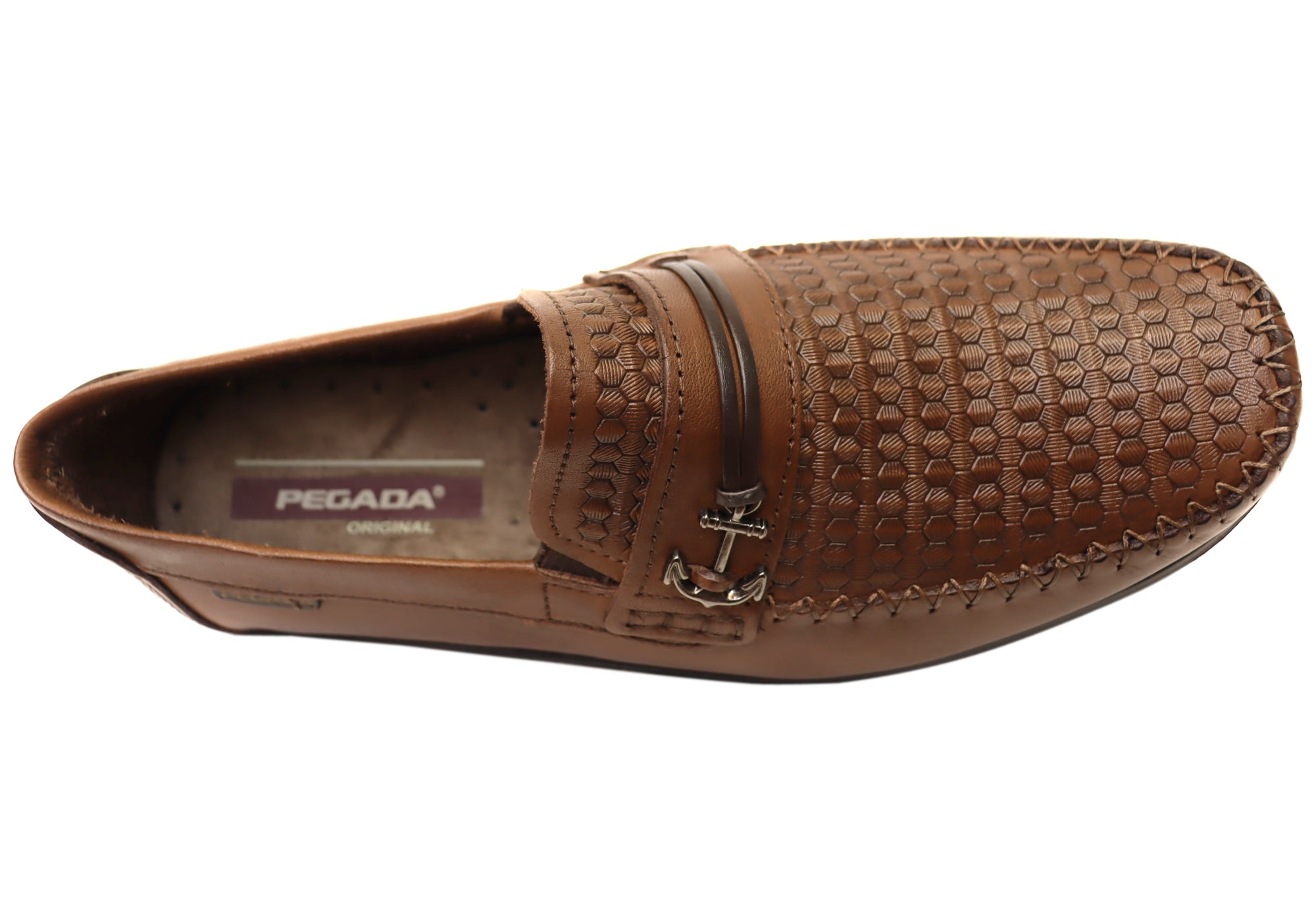 Casper Men's Comfortable Leather Loafers - Handmade in Brazil - Premium Slip-On Shoes for Business Casual & Travel