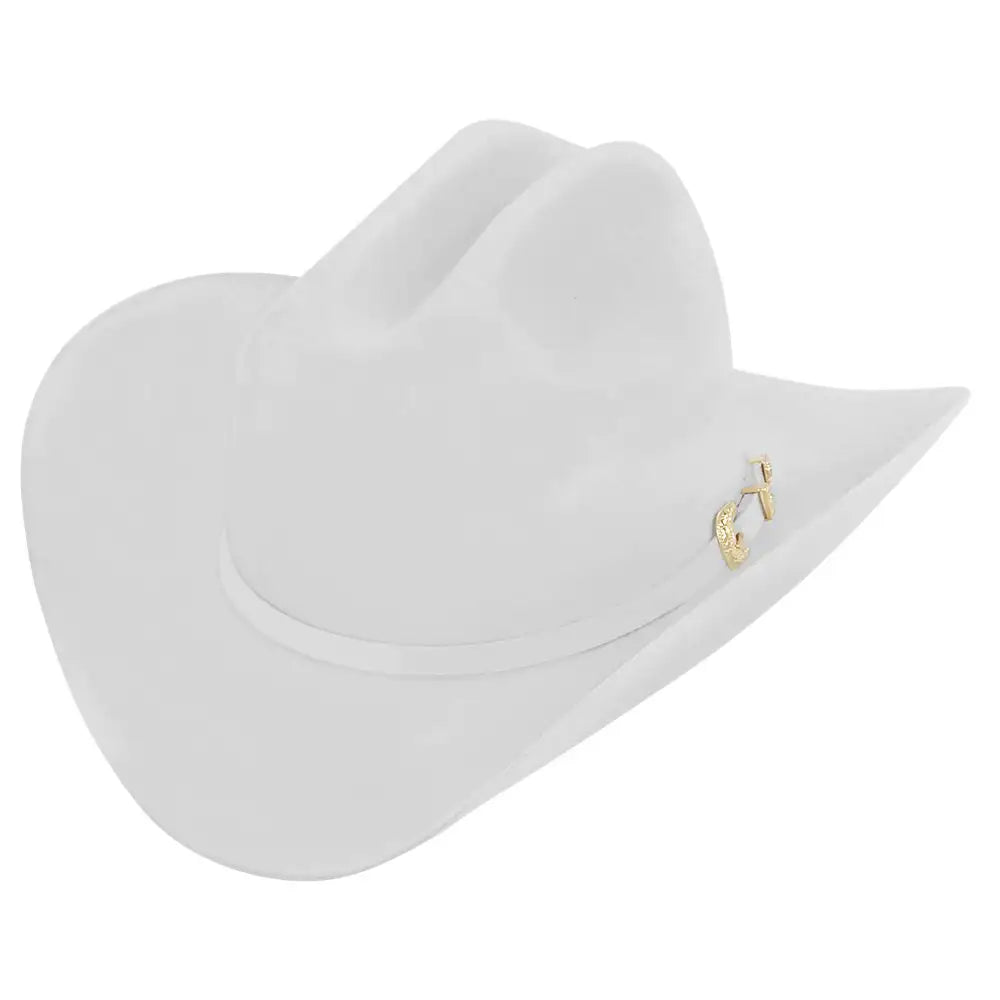 Larry Mahan's Dorado 4X & 5X Fur Felt Cowboy Hat for Men - Western Rodeo Style Hat for Outdoor, Ranchers & Country Music Fans