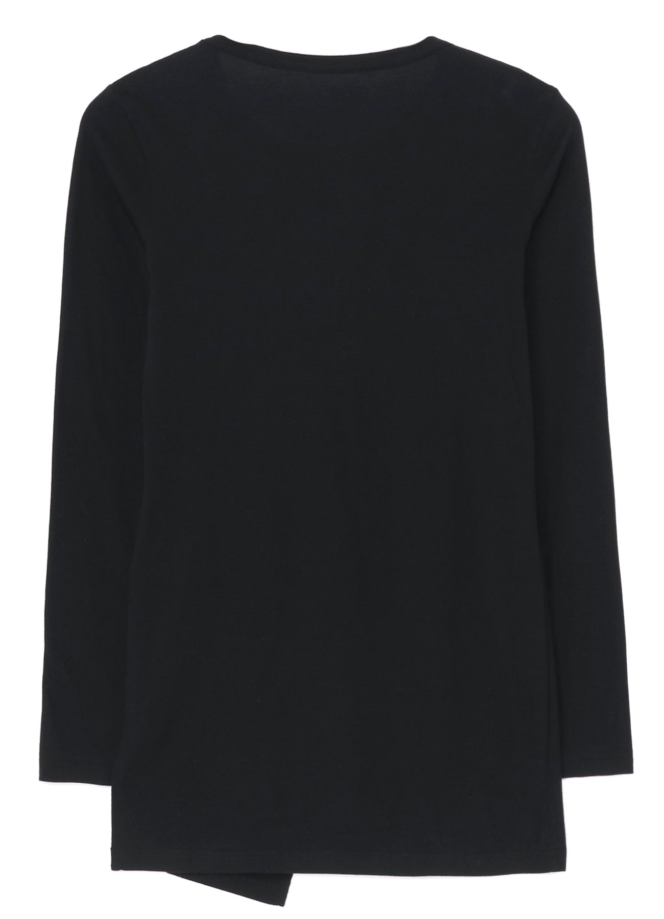 Premium Cotton Jersey Double Front Long Sleeve T-Shirt for Men - Soft Breathable Casual Tee for Everyday Wear, Workouts, and Layering