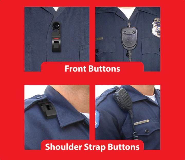 Tactical Mic Clip (TMK) - Hidden Microphone Holder for Secure & Discreet Audio Recording - Perfect for Law Enforcement, Military, and Outdoor Adventures