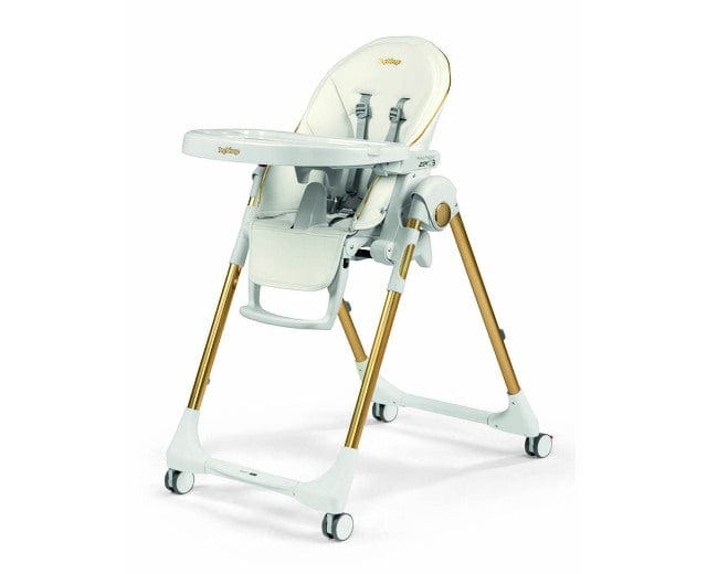 Peg Perego Prima Pappa Zero 3 High Chair for Babies - Adjustable Infant Feeding Seat with Removable Tray - Perfect for Home Dining & Weaning (Blue)
