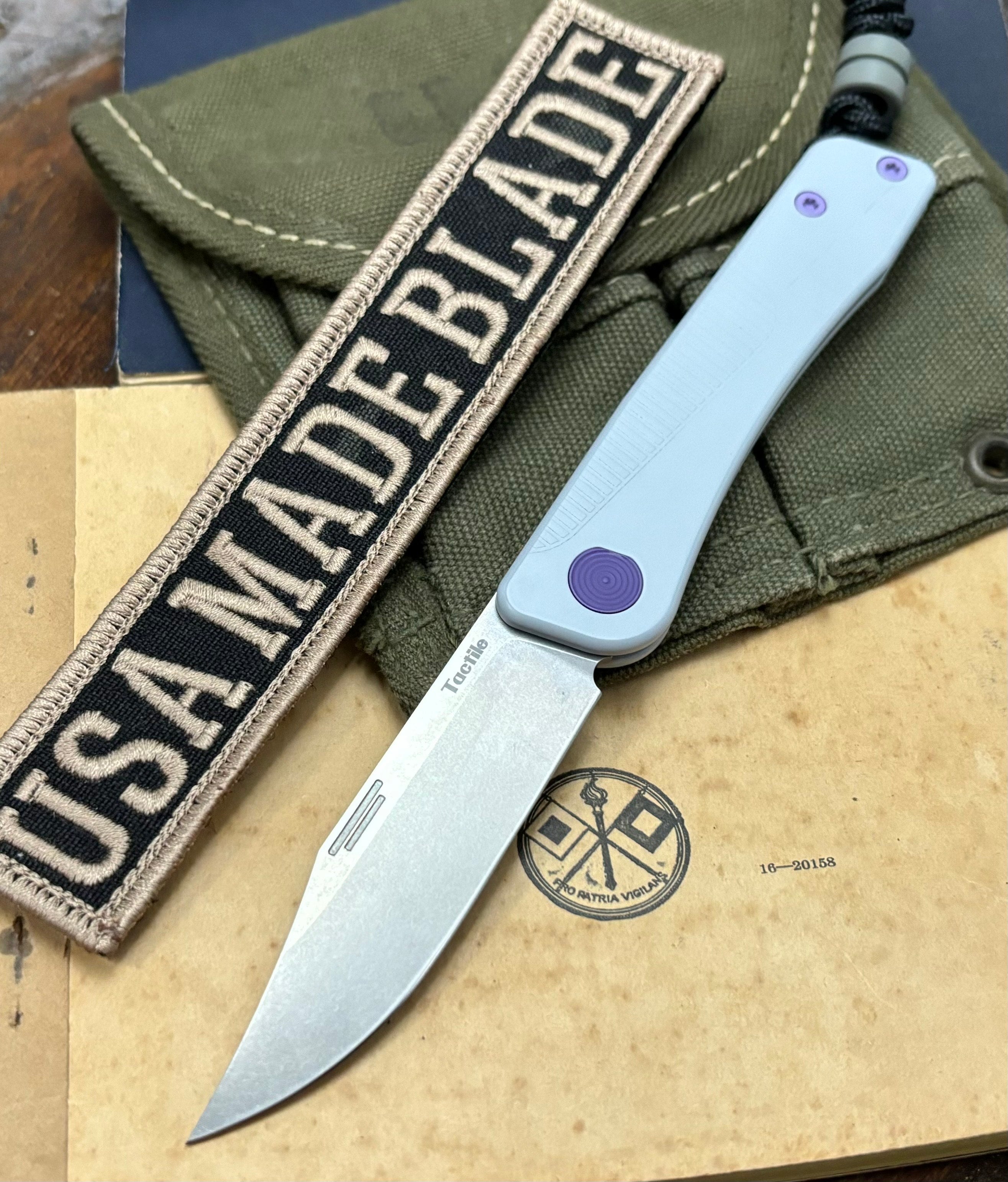 Tactile Knife Co. 16 Bit Bexar Limited Edition Folding Pocket Knife - EDC, Outdoor Camping & Survival Gear