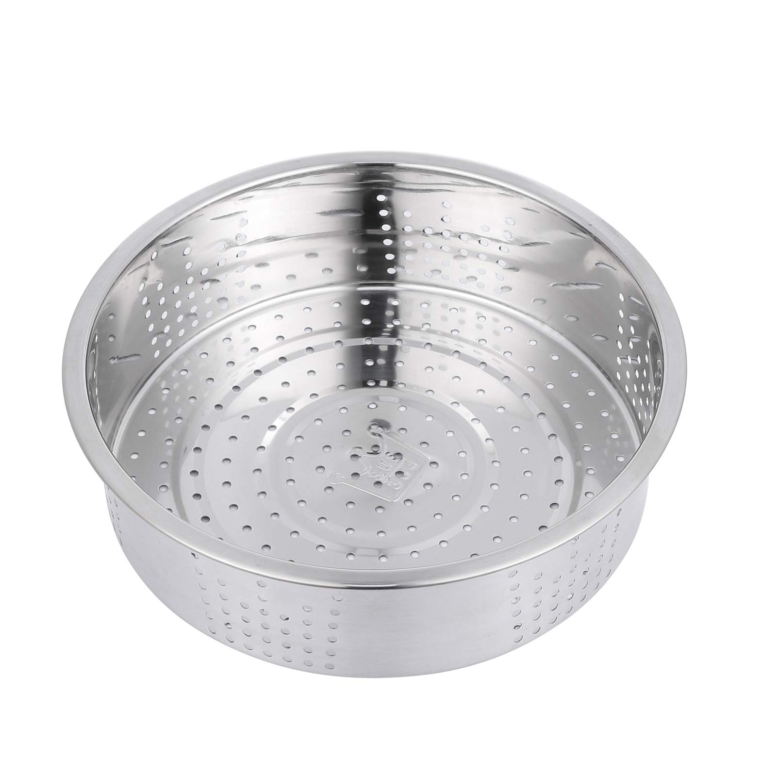 Stainless Steel Steamer Basket Insert for Pressure Cooker & Canner - Hemoton 1-Piece Steam Rack for Tinned Seafood, Electric Canner & Microwave Use - Perfect for Home Kitchen, Meal Prep & Healthy Cooking