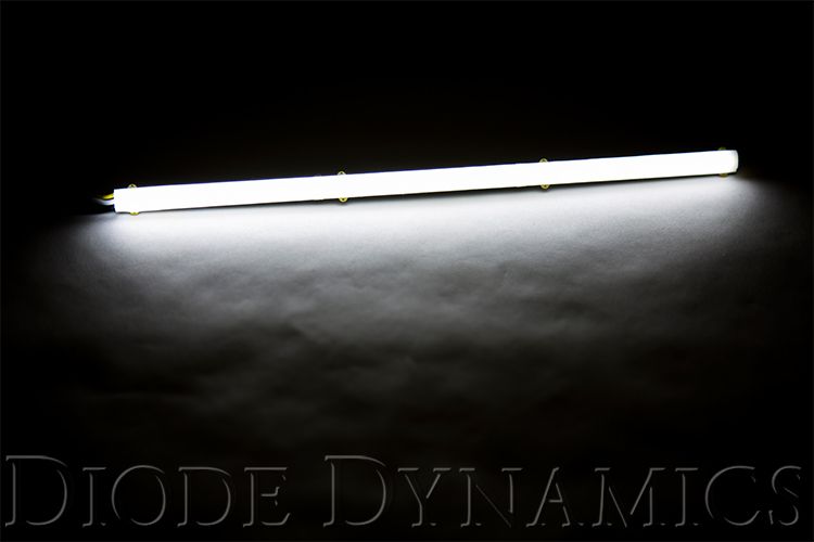 High Brightness LED Switchback Strip Light - Dual Color White/Amber for Car Headlights & Motorcycle Accent Lighting