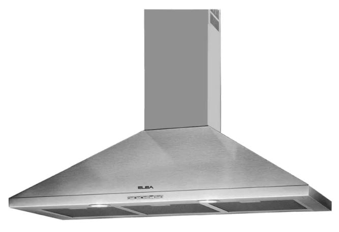 ELBA F0 S4 90cm Stainless Steel Chimney Range Hood - Powerful Kitchen Ventilation for Smoke & Odor Removal - Perfect for Modern Home Cooking
