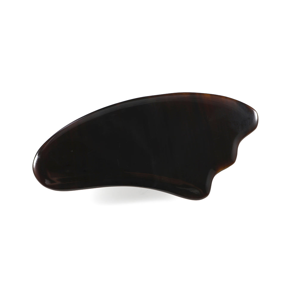 Buffalo Horn Gua Sha Massage Tool for Face & Body - Natural Pain Relief & Skin Care - Perfect for Relaxation, Anti-Aging & Lymphatic Drainage at Home or Spa
