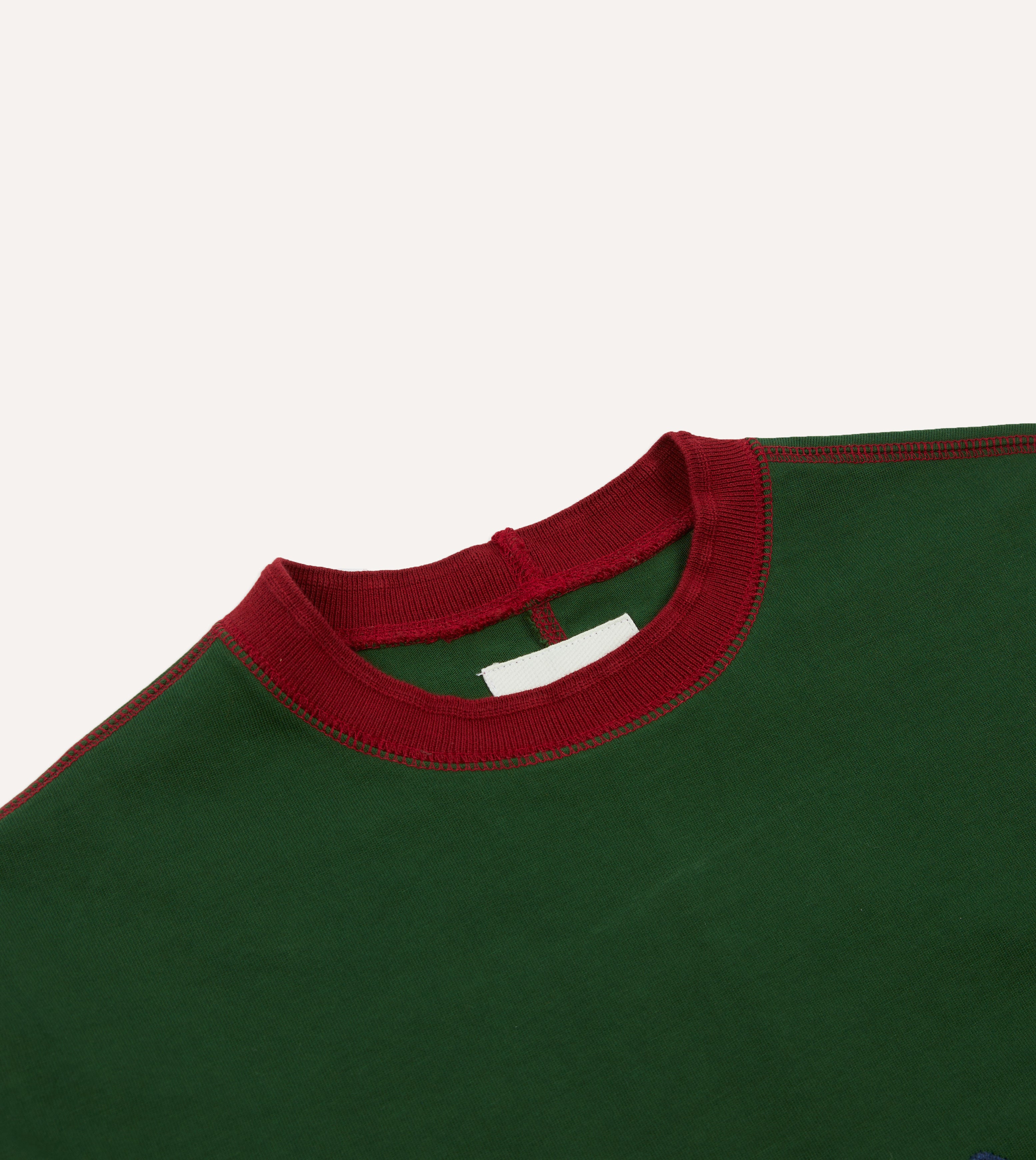Green Via Ferrata Cotton Long Sleeve Hiking T-Shirt for Men & Women - Breathable Outdoor Adventure Shirt for Climbing, Trekking & Camping