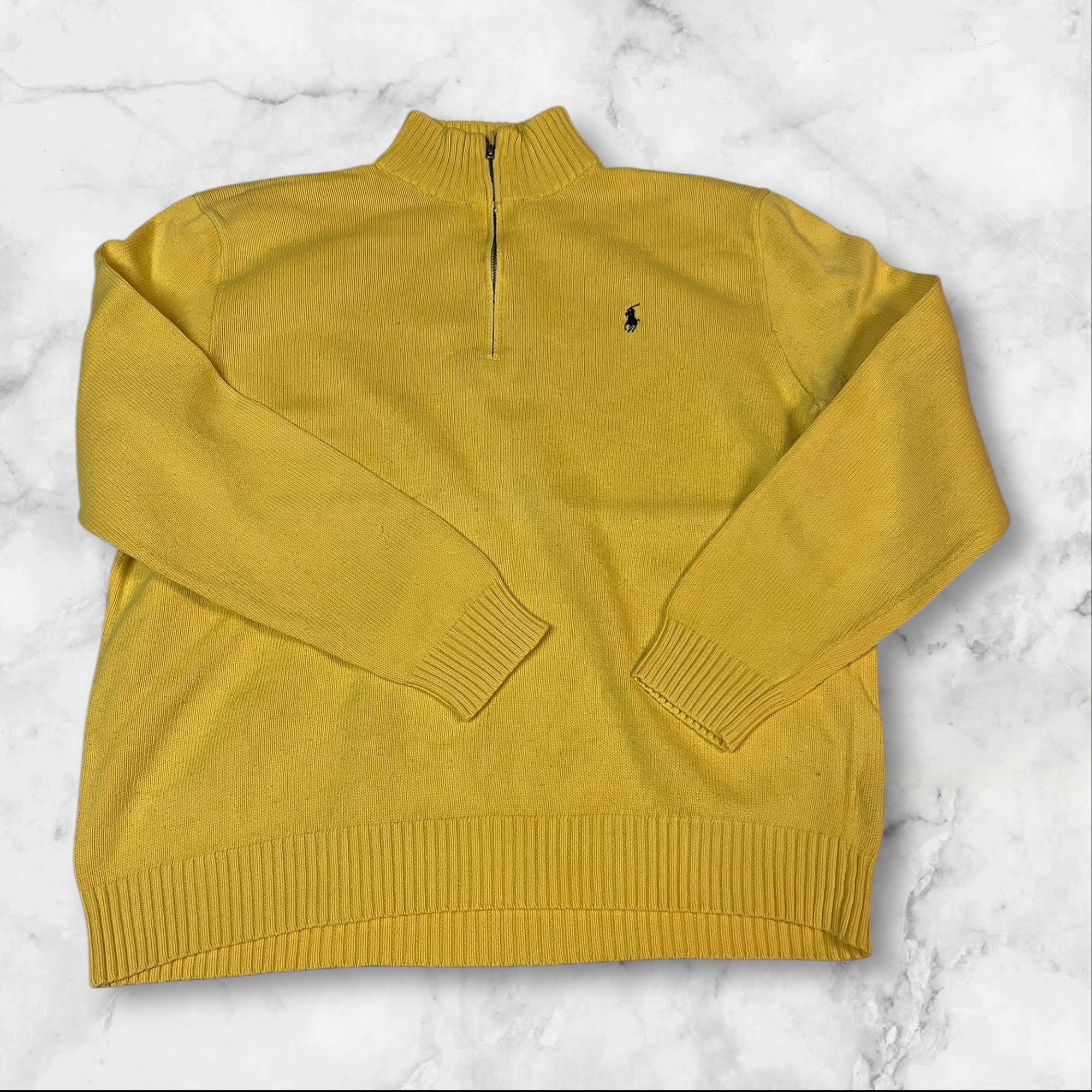 Vintage Ralph Lauren Polo Pullover Sweater - Men's XL (Fits Like M) - Classic 1291 Style for Casual Wear & Layering