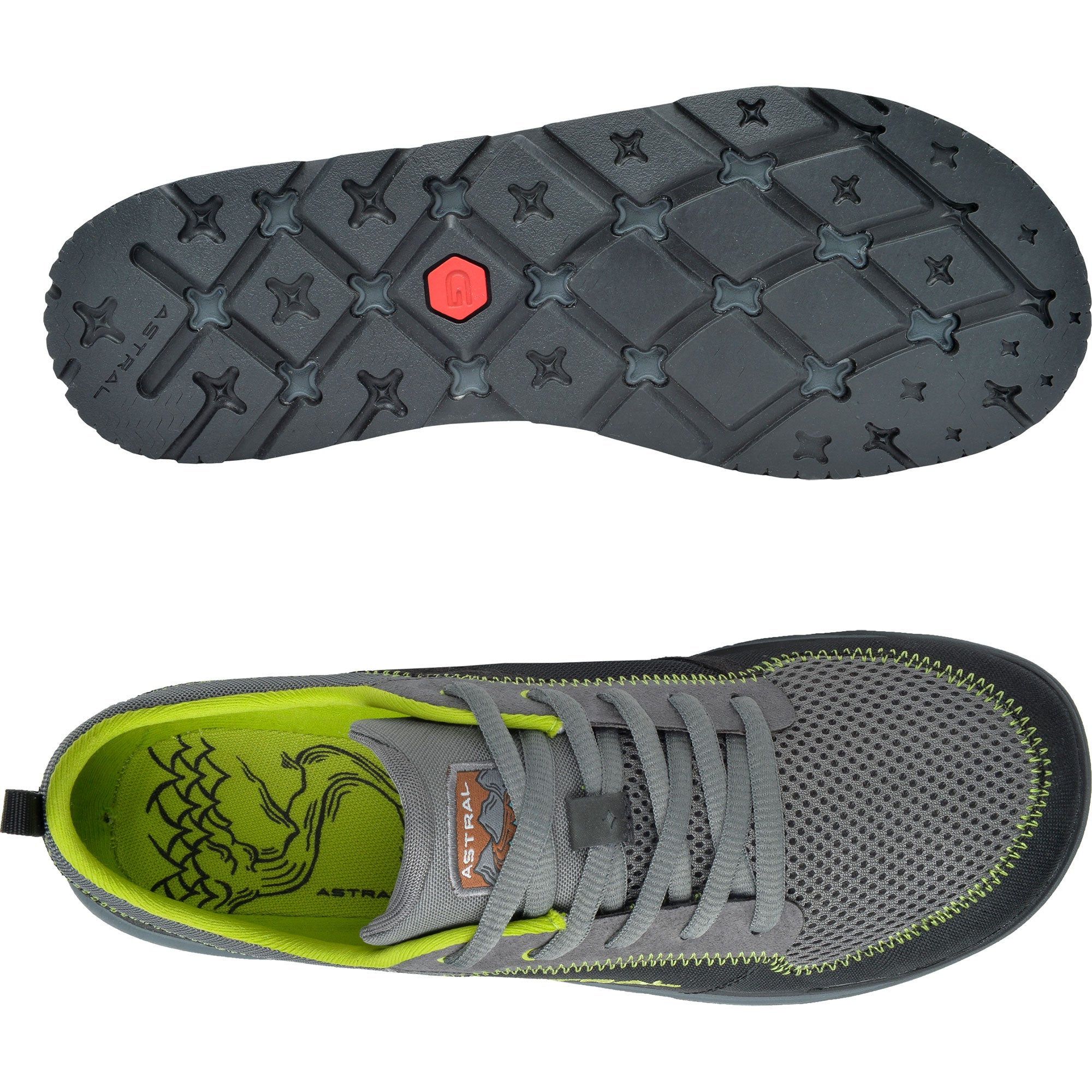 Astral Men's Brewer 2.0 Water Shoes - Quick-Dry, Lightweight & Non-Slip for Kayaking, Fishing & Beach Activities (Closeout Sale)