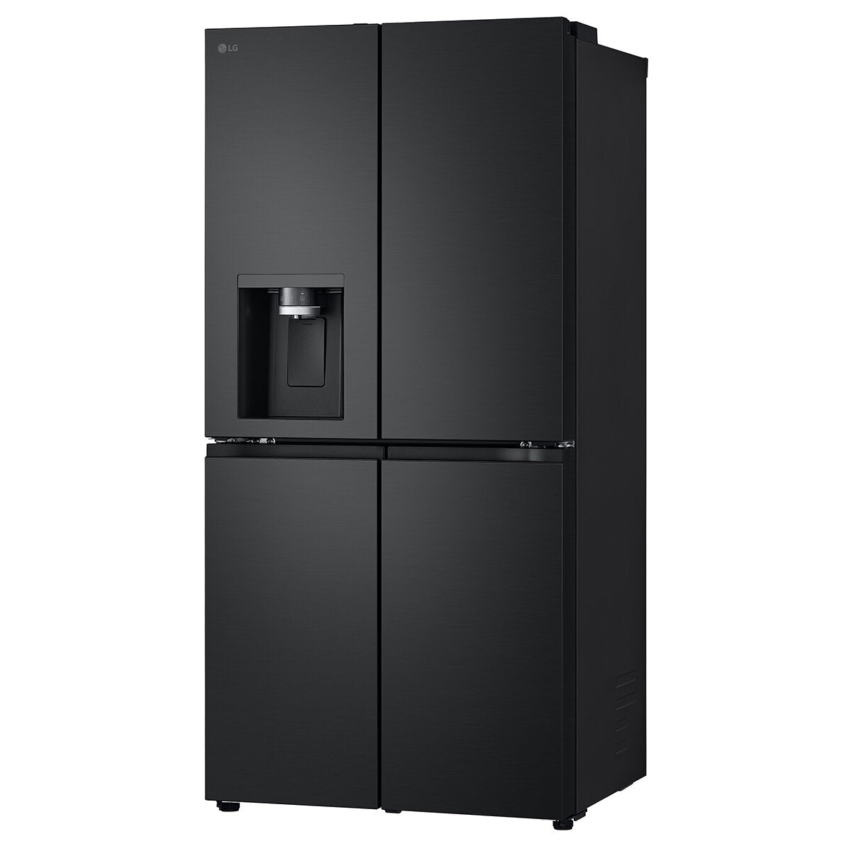 LG 508L French Door Refrigerator with Slim In-Door Ice & Water Dispenser - Matte Black (GF-L500MBL) - Perfect for Modern Kitchens & Open-Concept Homes