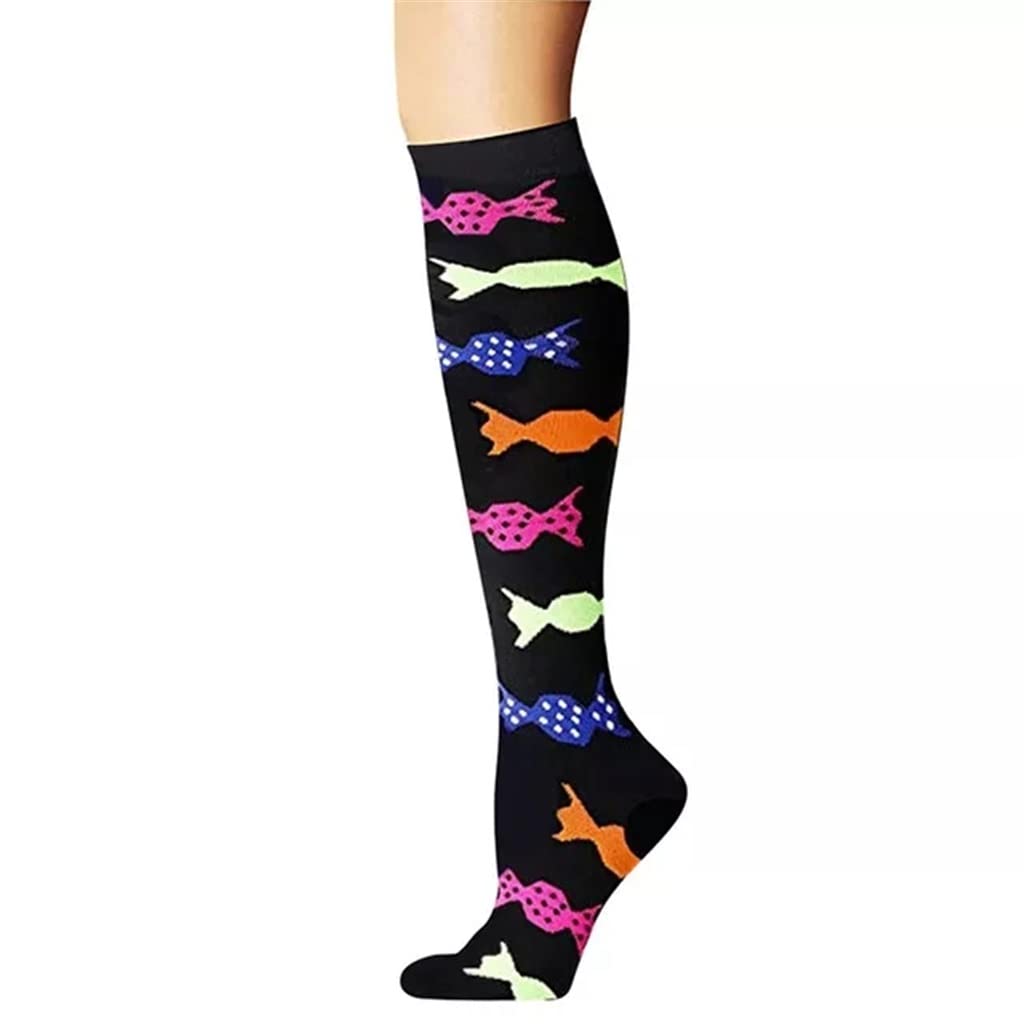 Best 15-20 mmHg Graduated Compression Socks for Men & Women - Athletic Support for Running, Travel, Flight & Recovery - Color 3, Size L-XL - Ideal for Sports, Long Flights & Post-Workout Recovery