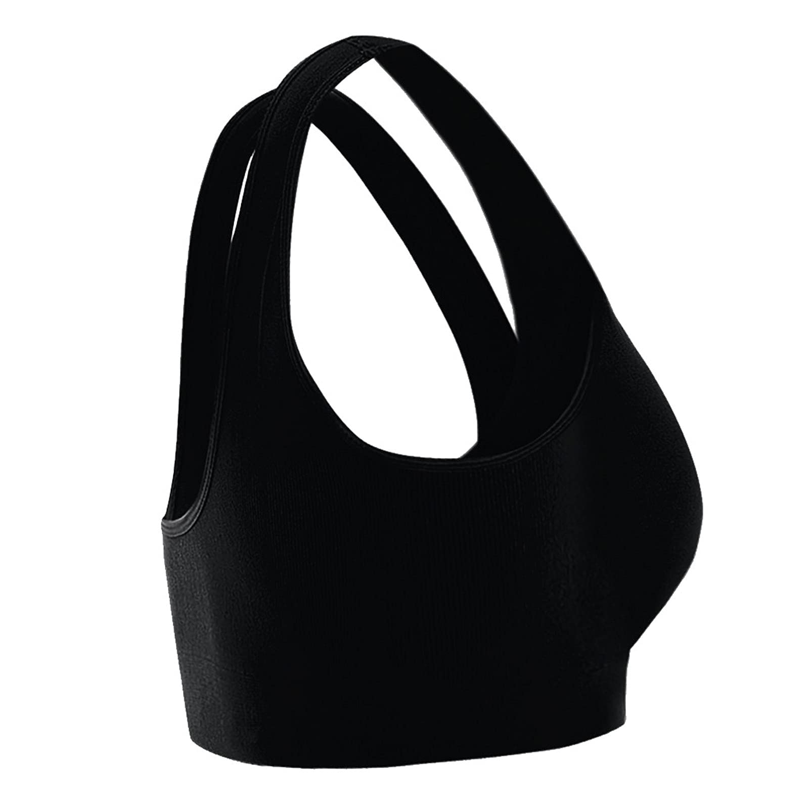 Plus Size Wireless Sleep Bras for Women - Comfy Yoga & Sports Bra with Removable Pads for Lounge & Workout