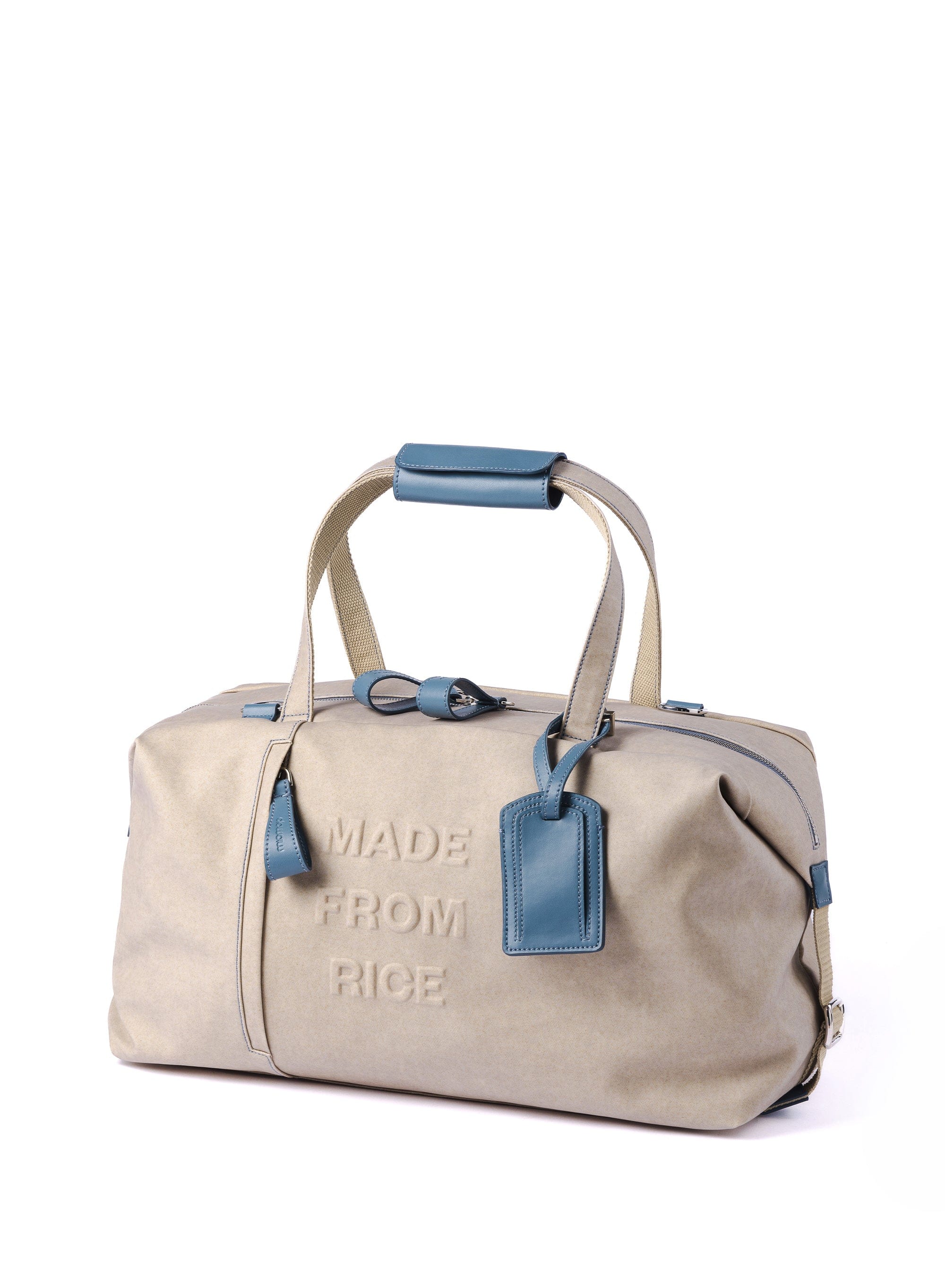 Eco-Friendly Vegan Duffle Bag - Sustainable Rice Leather Travel Bag for Women & Men | Perfect for Gym, Work, Travel & Weekend Getaways
