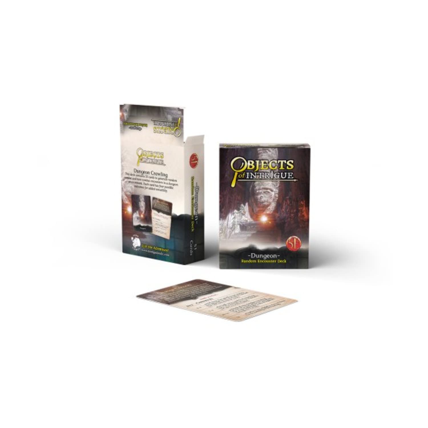 Dungeons and Dragons 5th Edition Deck of Cards – Objects of Intrigue: 53 RPG Game Cards for D&D 5e | Perfect for Tabletop Gaming, Roleplaying Adventures, and Family Game Nights | Compatible with DND Books and Accessories