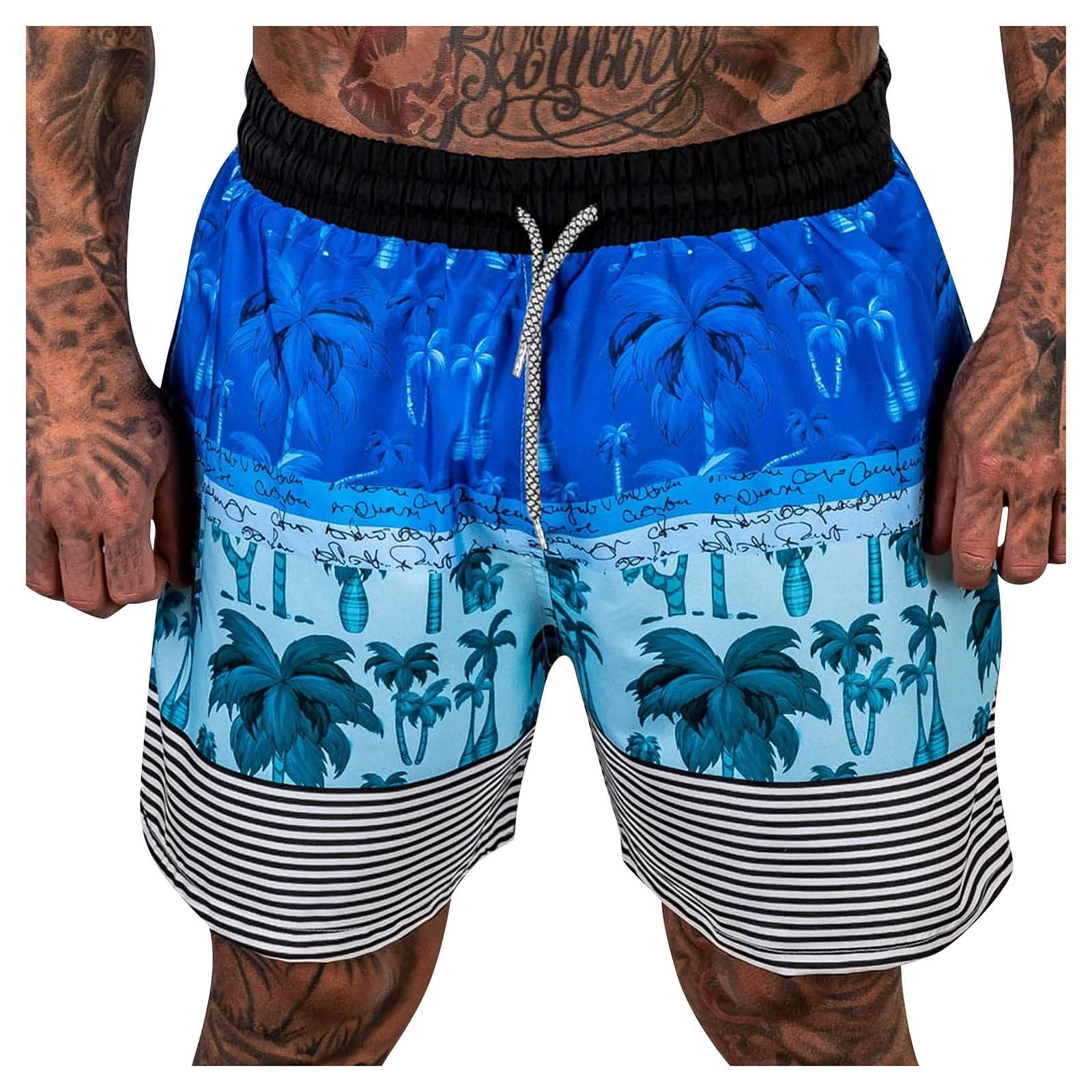 Premium Men's Quick Dry Swim Trunks - Lightweight Beach Shorts for Swimming, Surfing, Running & Water Sports | Comfortable Drawstring Waist | Ideal for Pool, Vacation & Summer Outdoor Activities