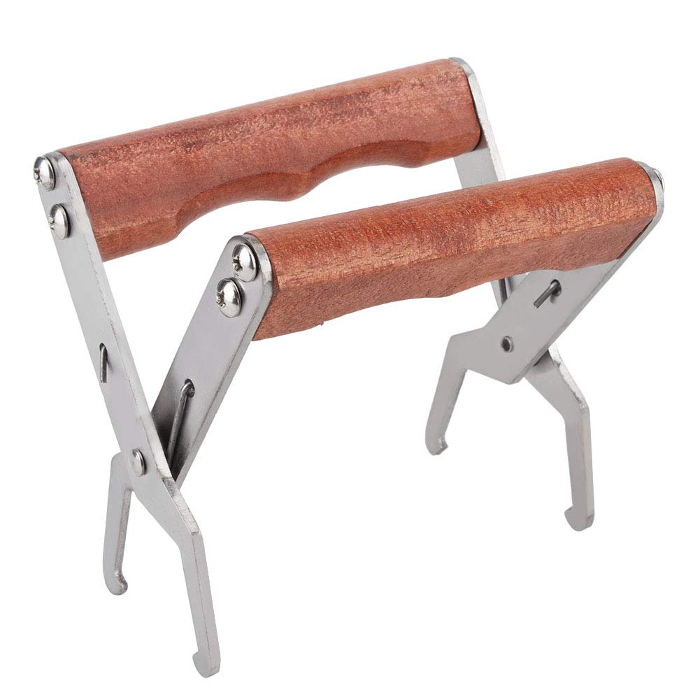 Stainless Steel Beehive Clip - Bee Frame Holder & Lifter Tool for Beekeepers | Durable Apiculture Equipment for Hive Maintenance & Honey Harvesting | Perfect for Beekeeping, Frame Inspection & Colony Management