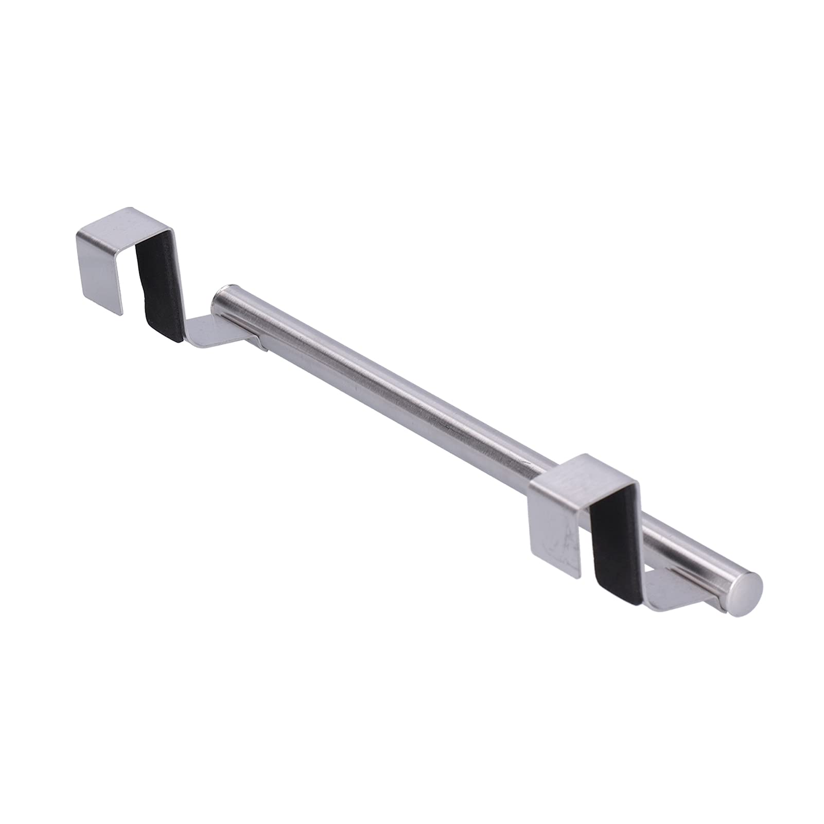 Stainless Steel Towel Rack - 23.5cm Kitchen Towel Holder & Hanger for Cabinet Doors | Space-Saving Organizer for Kitchen, Bathroom & Laundry Room Storage